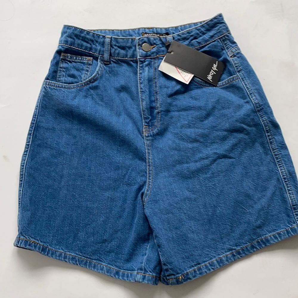 NASTY GAL mom shorts